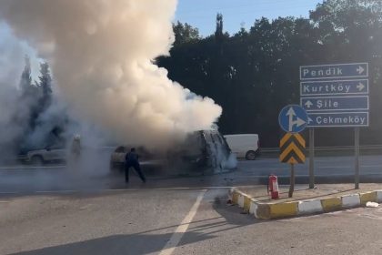 sultanbeylide-carpisan-arac-alev-topuna-dondu