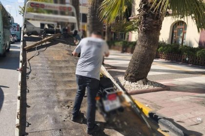 manisada-motosikletlere-yaya-yolu-denetimi