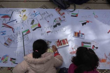 kirklarelinde-filistinli-cocuklar-icin-ciz-etkinligi