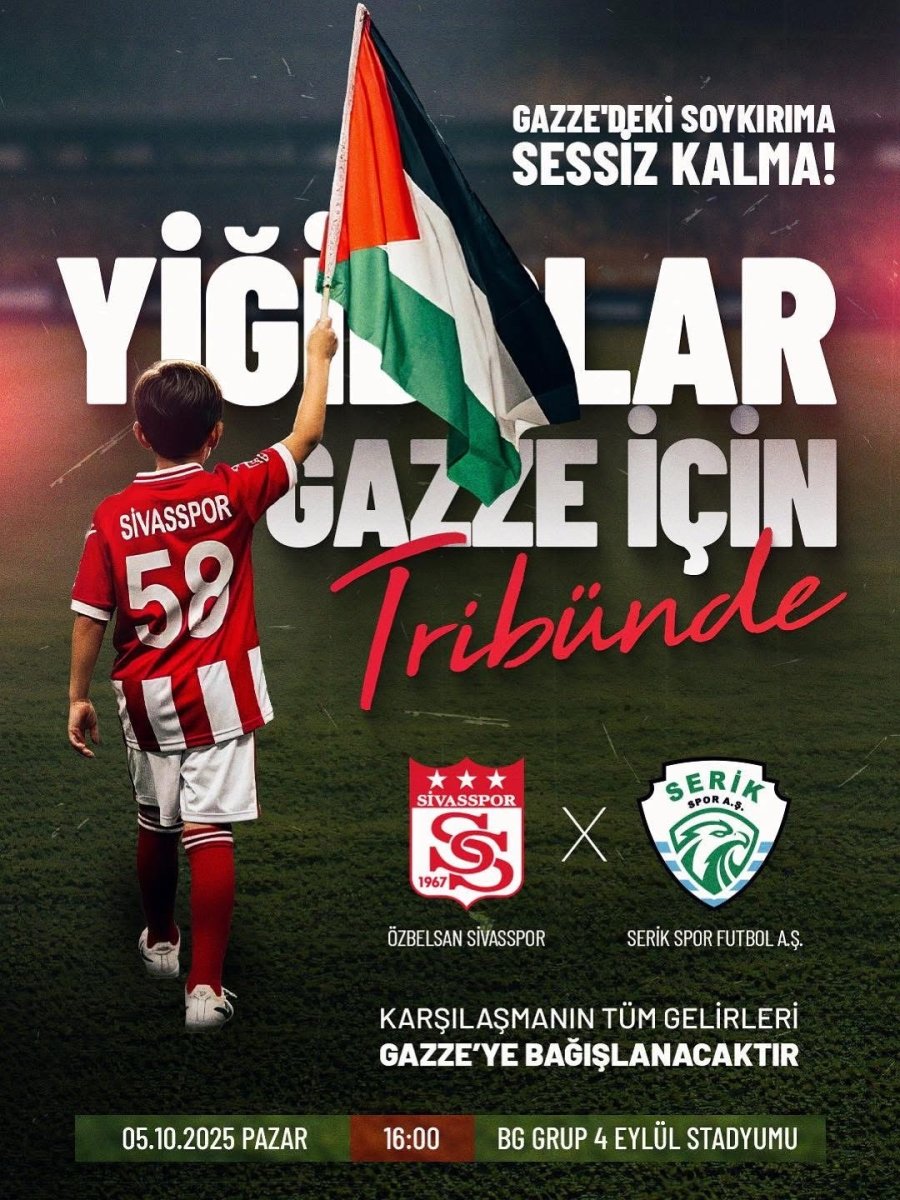 sivasspor-serik-spor-macinda-gazzeye-yardim-eli-uzanacak