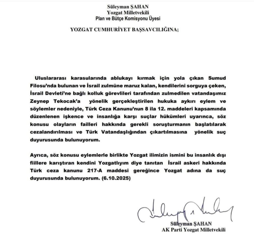 ak-partili-sahan-yozgatliyim-diyen-israil-askeri-hakkinda-suc-duyurusunda-bulundu