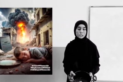 sindirgida-ogrencilerden-anlamli-gazze-mesaji