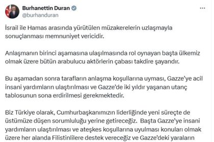 iletisim-baskani-duran-israil-ile-hamas-arasindaki-uzlasma-memnuniyet-verici