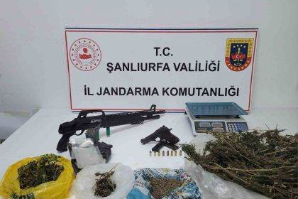 sanliurfada-uyusturucu-madde-ile-silah-ele-gecirildi