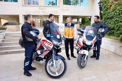 mersinde-motorize-ambulanslar-hizmete-girdi