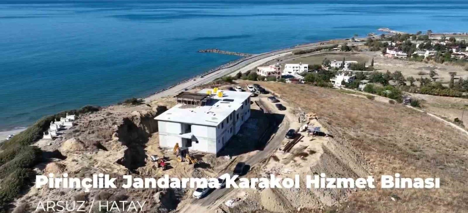 arsuzda-pirinclik-jandarma-karakolu-binasi-yenileniyor