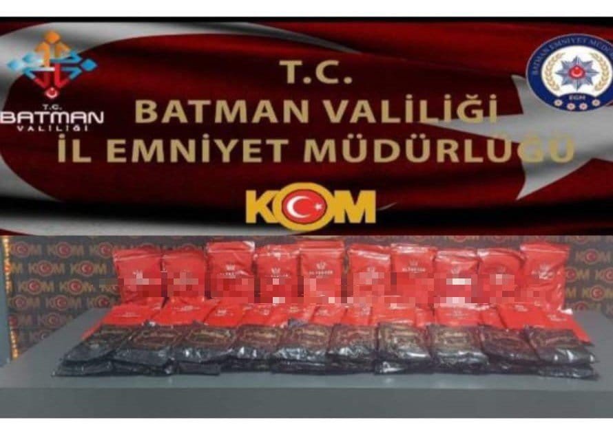 batmanda-44-kilo-kacak-nargile-tutunu-ele-gecirildi
