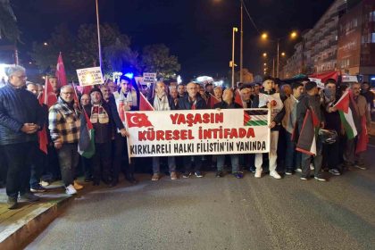 kirklarelinden-gazzeye-destek-yuruyusu