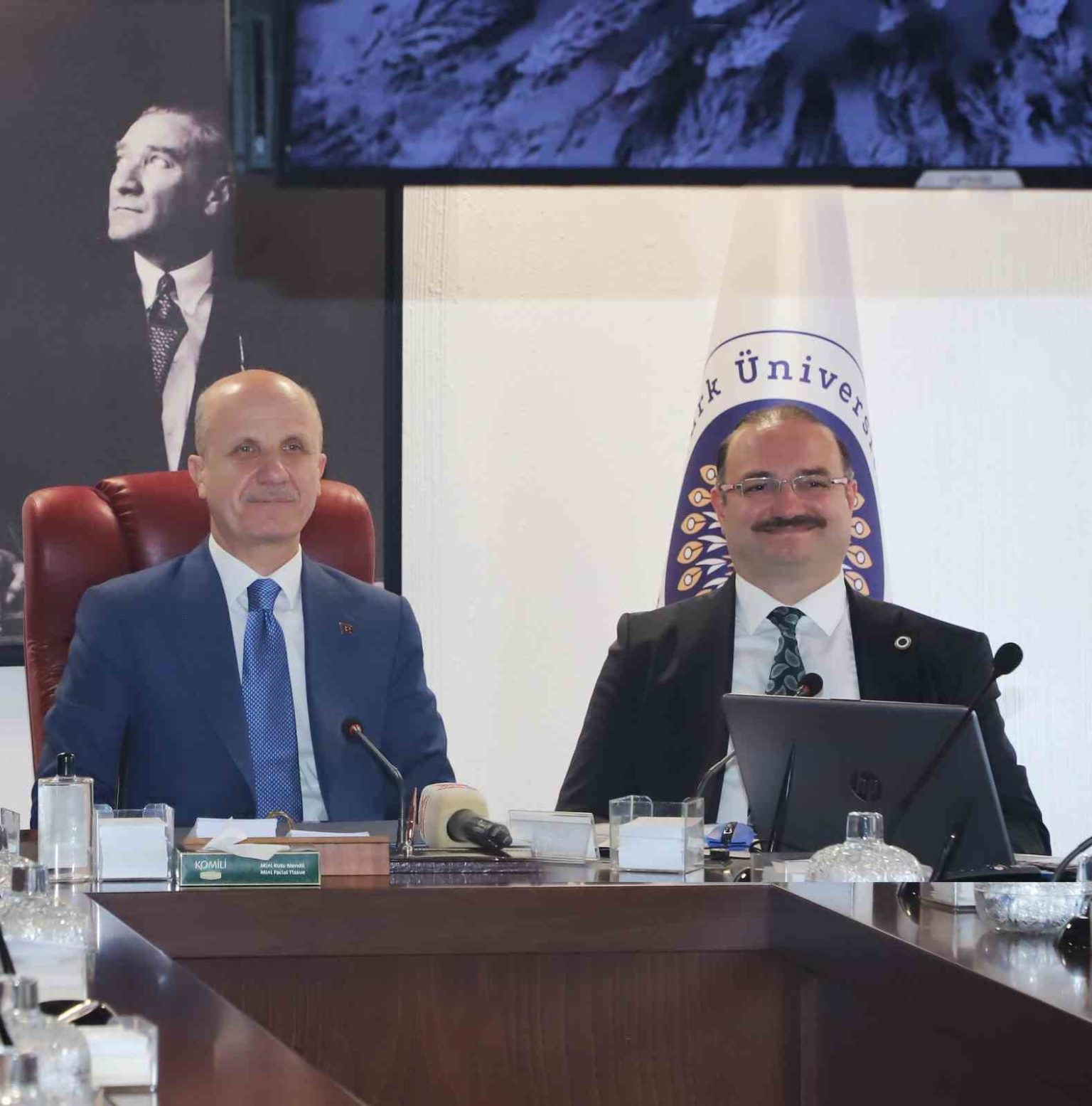 yok-baskani-ozvar-akademik-acilis-icin-ataturk-universitesine-geliyor