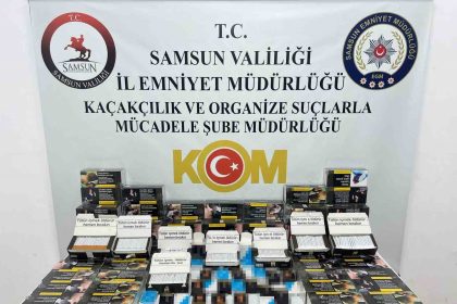 samsunda-uyusturucu-hap-ve-kacak-makaron-operasyonu