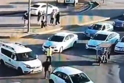 trafikte-polise-sopayla-saldiran-sahis-tutuklandi