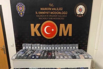 mardinde-15-milyon-liralik-kacak-cep-telefonu-ele-gecirildi
