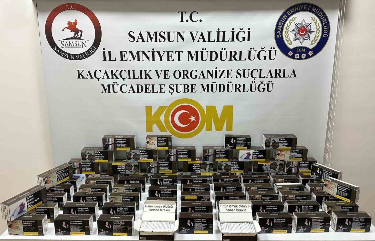 samsunda-kacak-makaron-operasyonu