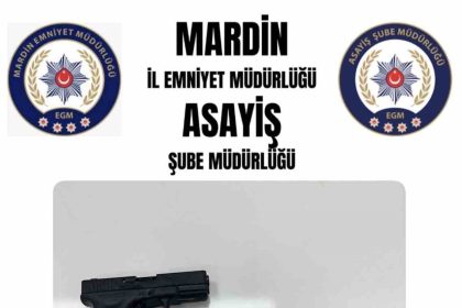mardinde-aracta-4-ruhsatsiz-tabanca-ele-gecirildi