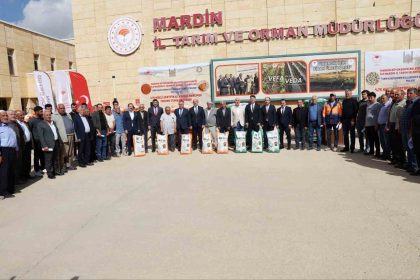 mardinde-ciftcilere-96-ton-hibe-destekli-nohut-ve-mercimek-tohumu-dagitildi
