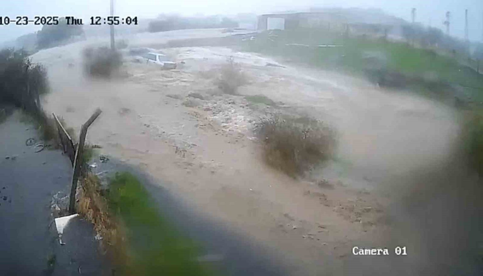 focada-kaptanoglunun-aracinin-sele-kapildigi-anlar