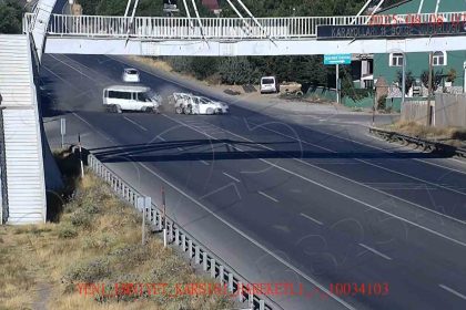 tatvanda-trafik-kazalari-kamaraya-yansidi