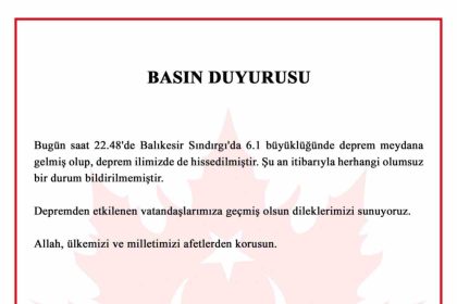 bursada-hissedilen-depreme-bursa-valiliginden-aciklama