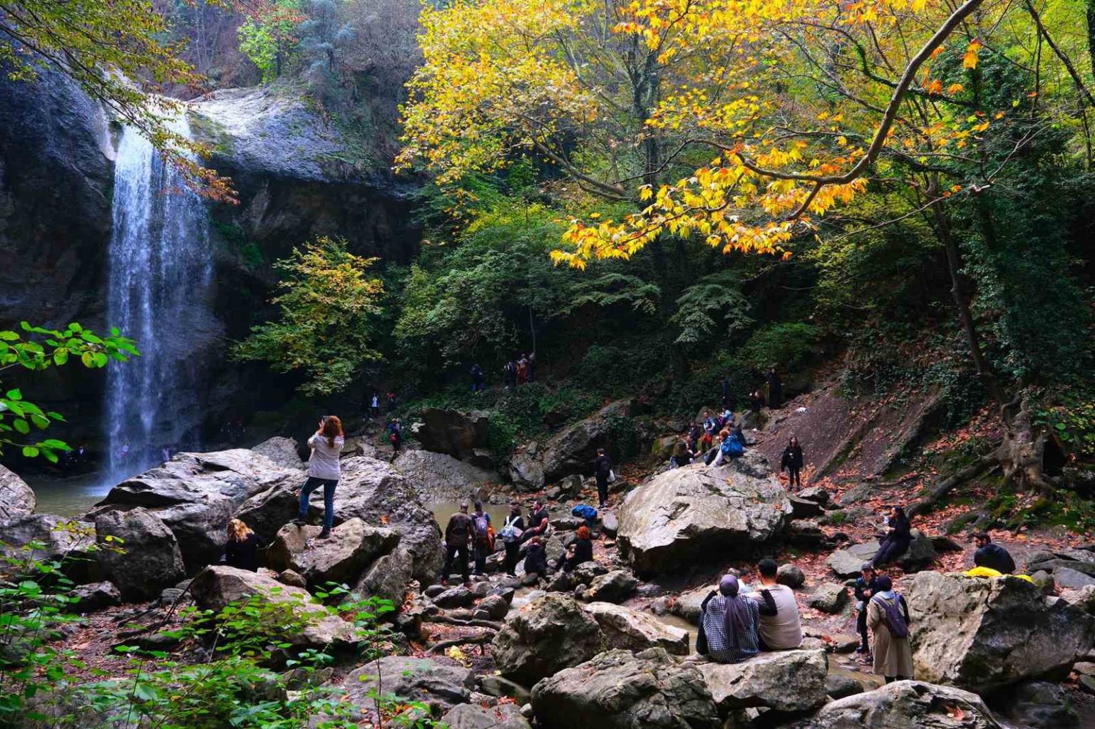 doga-tutkunlari-dogancayda-sonbaharin-renklerine-yurudu