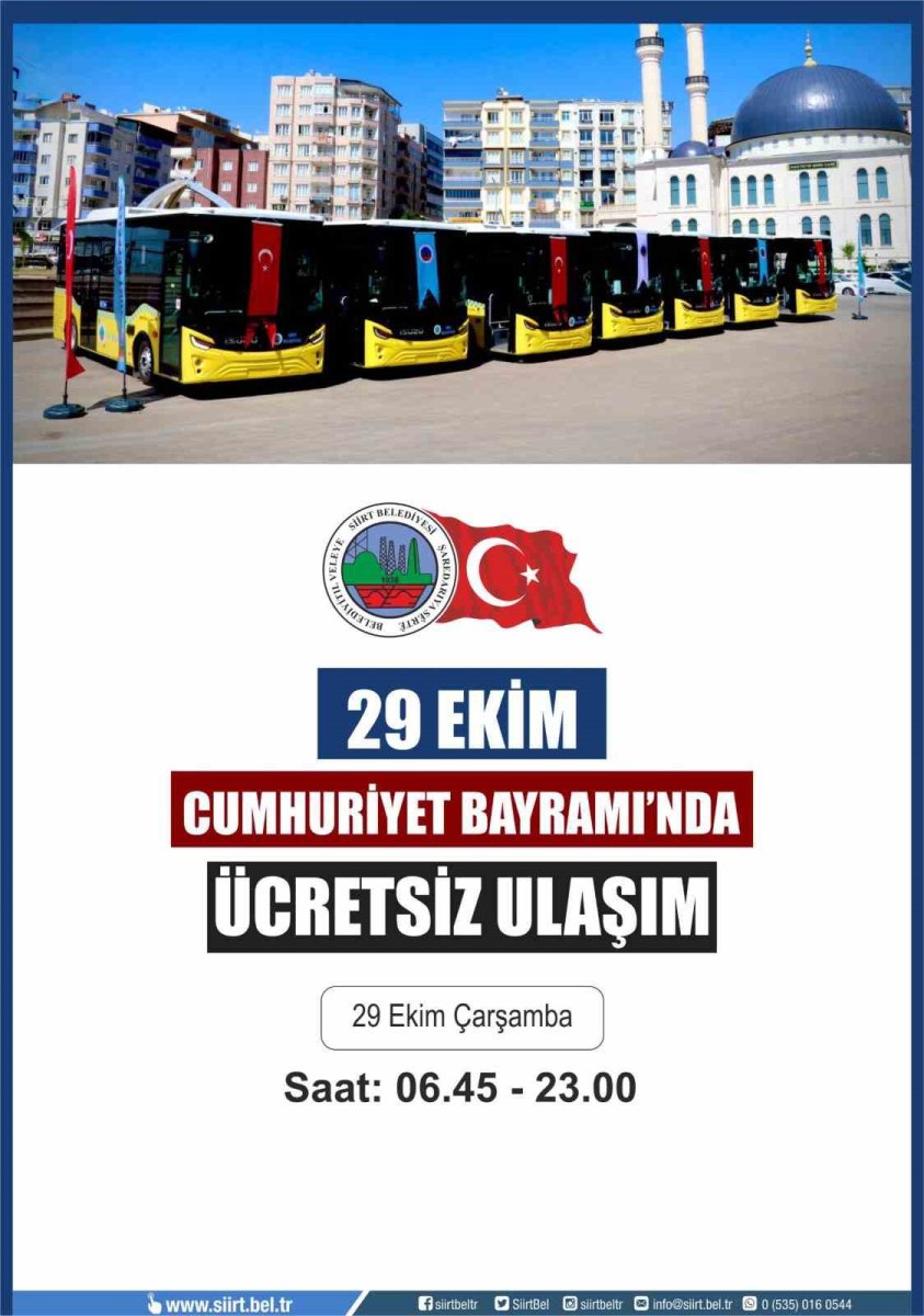 siirtte-29-ekimde-toplu-tasima-ucretsiz