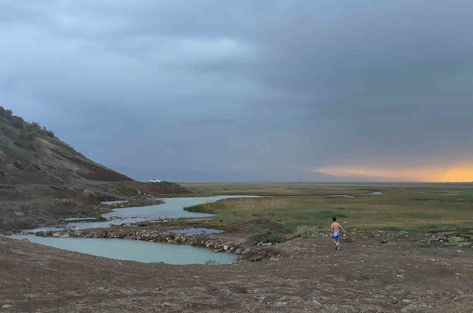 aniden-bastiran-saganak-kaplica-keyfini-boldu