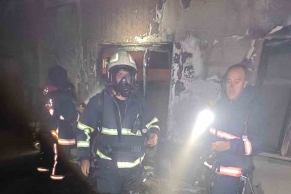 mardinde-bina-yangini-2-kisi-dumandan-etkilendi