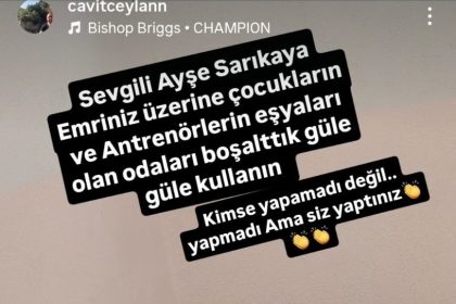 baskanin-talimatiyla-sporcu-ve-antrenorlerin-odalari-bosaltildi