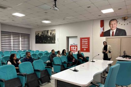 mugla-112-acil-cagri-merkezi-calisanlarina-dogru-beslenme-ve-durus-teknikleri-anlatildi