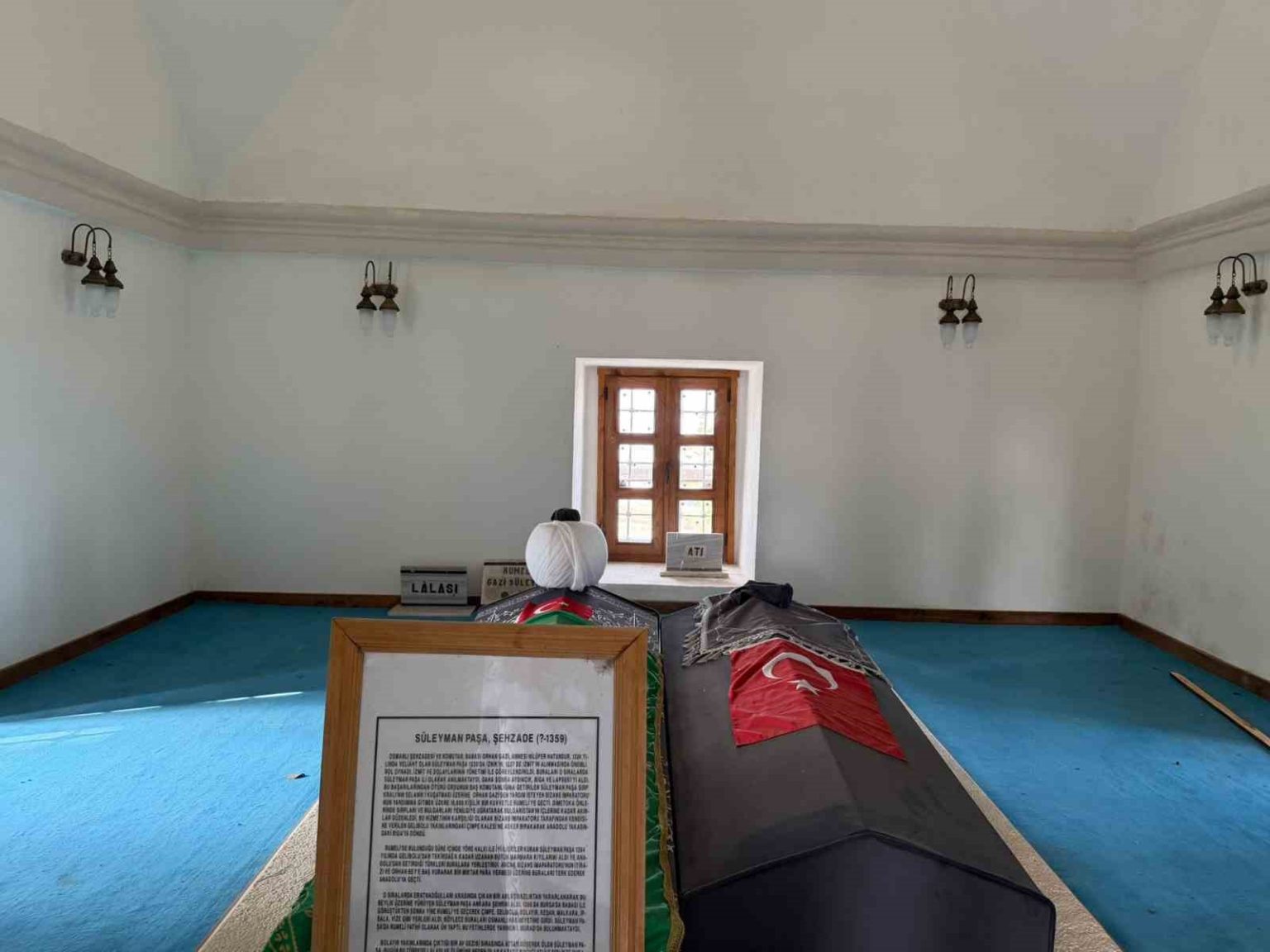 rumeli-fatihi-gazi-suleyman-pasanin-turbesine-cevre-duzenlemesi