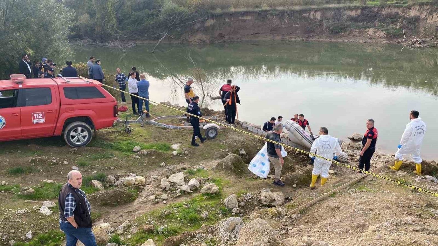 irmakta-bulunan-ceset-cezaevi-firarisine-ait-cikti