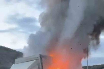 kuzey-marmara-otoyolunda-kamyon-alev-alev-yandi