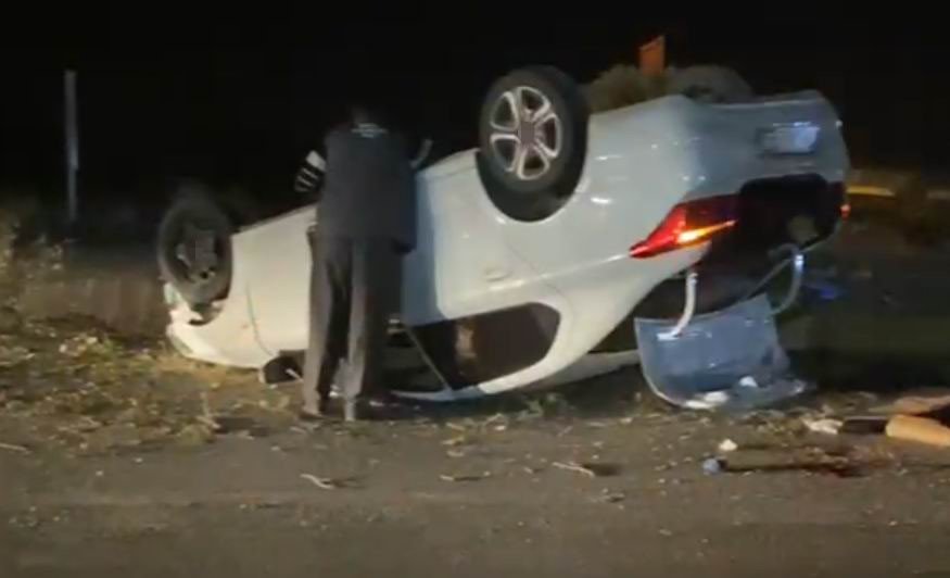 ereglide-otomobil-takla-atti-3-yarali