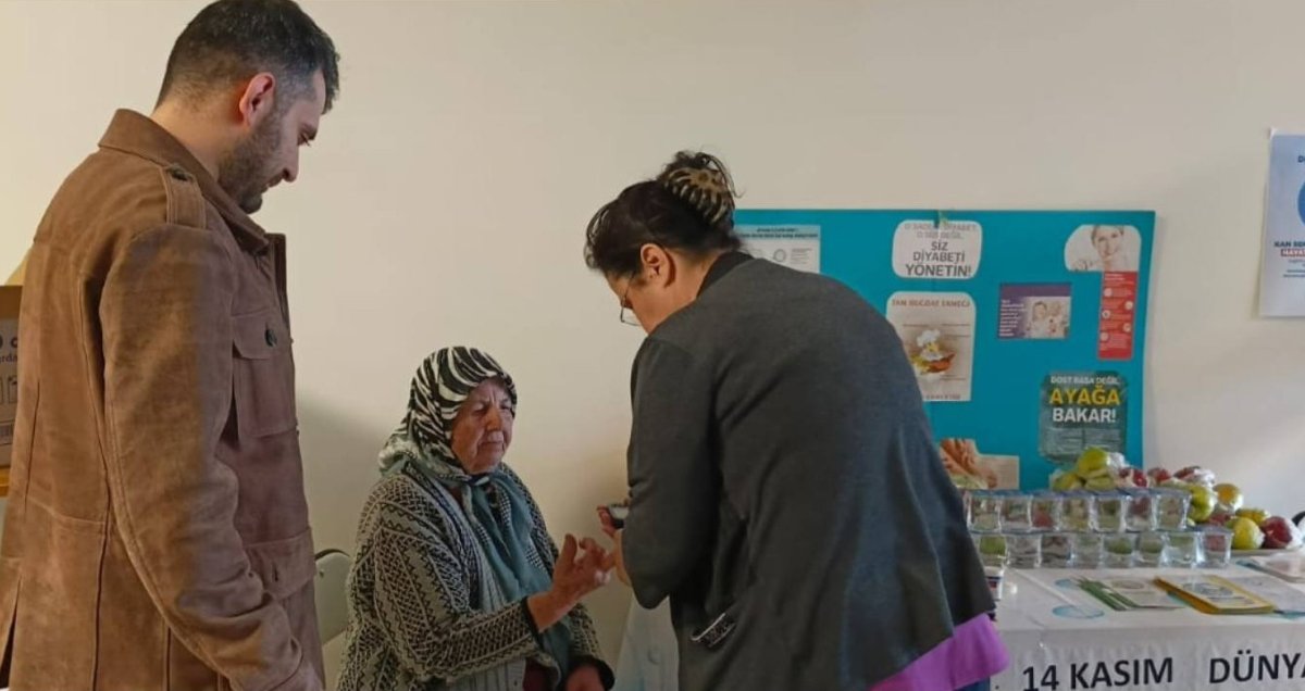 cinede-diyabet-farkindaligi-icin-kan-sekeri-olculdu