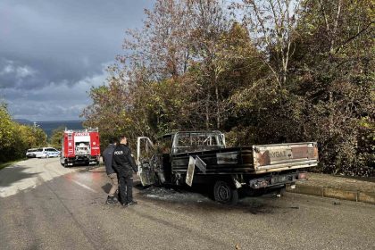 sinopta-seyir-halindeki-kamyonet-alevlere-teslim-oldu